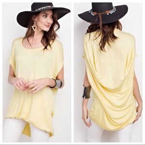EASEL LEMON TUNIC-SIZE SMALL NWT🍋